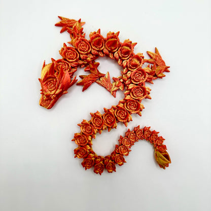 Rose Adult 3D Dragon