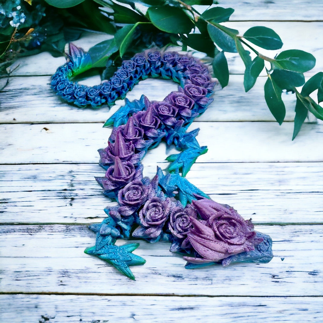 Rose Adult 3D Dragon