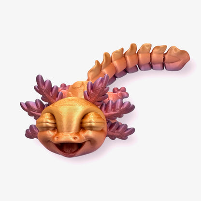 Large Adult Axolotl 3D