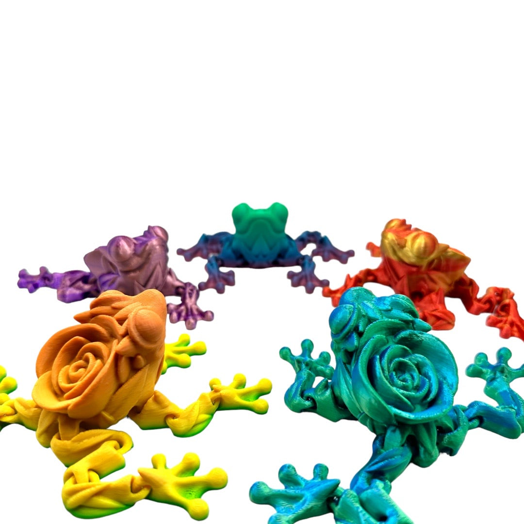 Rose Frog 3D